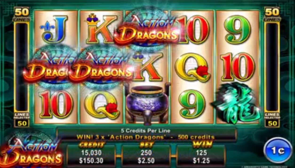 Play free dragon lines slot machine